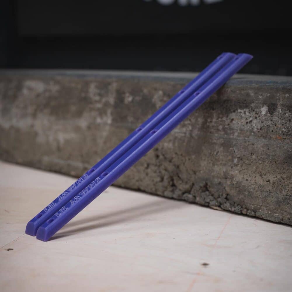 Lil Jawns Standard Skateboard Rails (2 Pack) - Purple