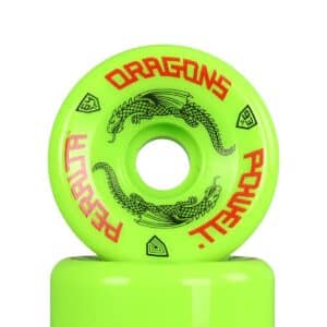 Powell Peralta Dragon Formula 93a 64mm Green Skateboard Wheels