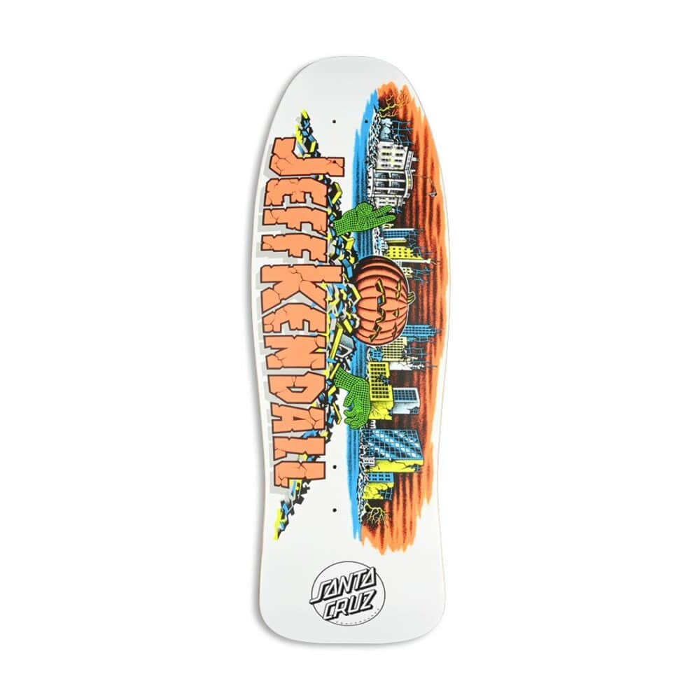 Santa Cruz Kendall Pumpkin 10" Reissue Skateboard Deck