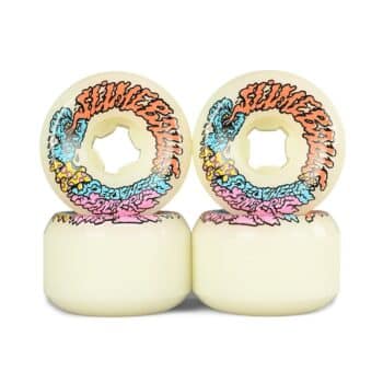 Slime Balls Vomit Mini 97a 56mm Skateboard Wheels - White