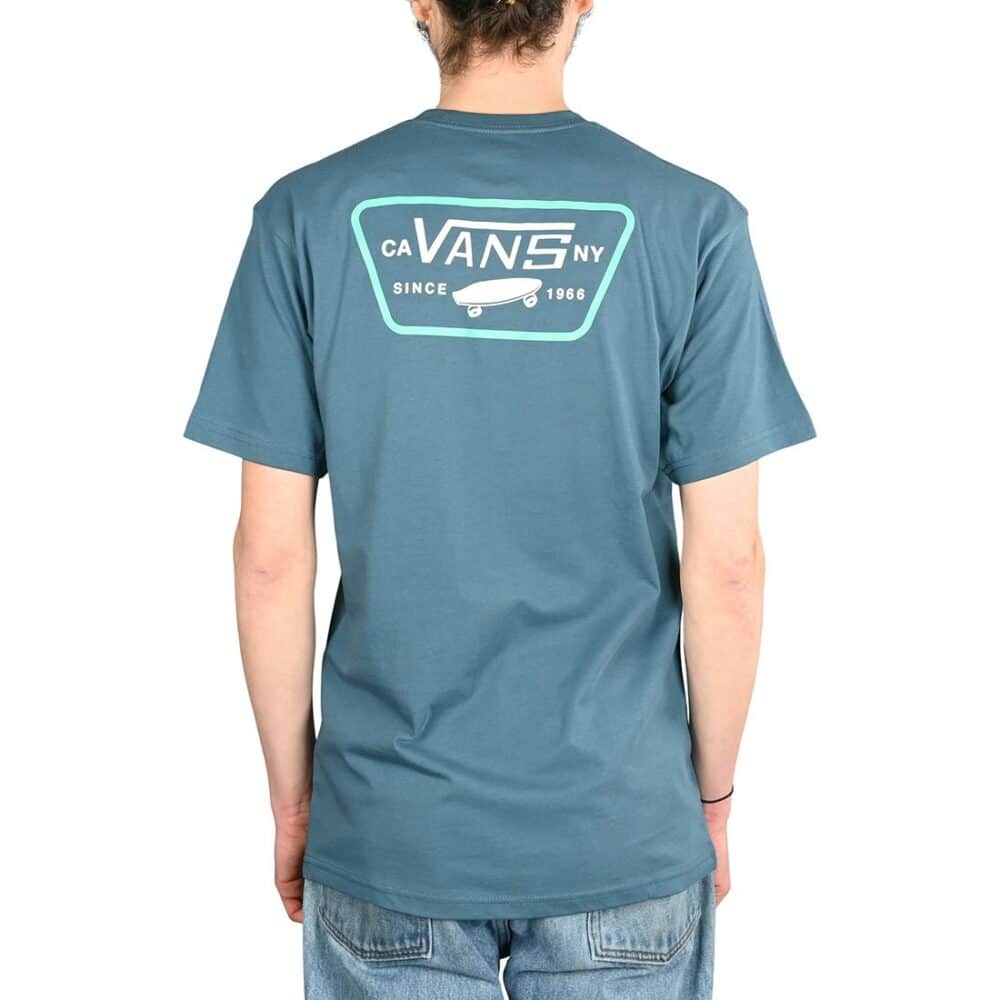 Vans Full Patch Back S/S T-Shirt - Teal/Waterfall/Blue Glow