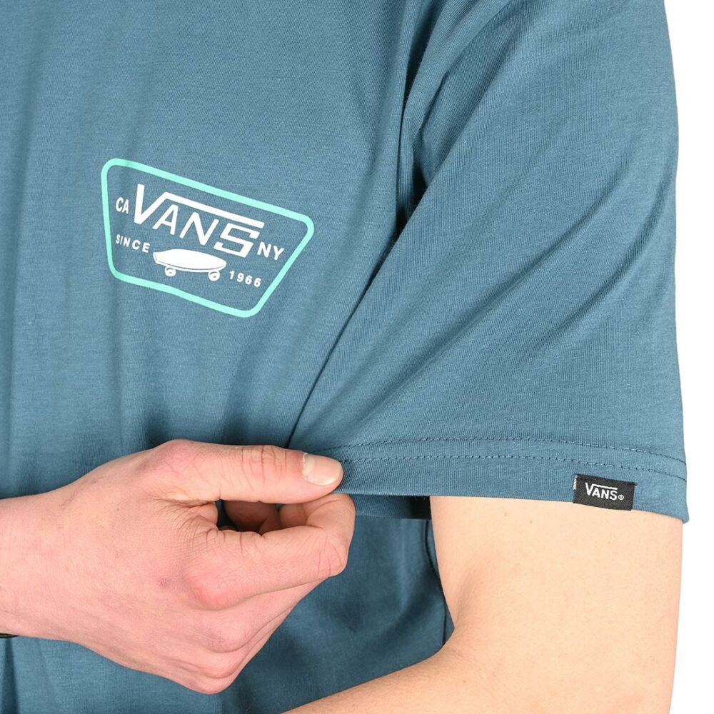 Vans Full Patch Back S/S T-Shirt - Teal/Waterfall/Blue Glow