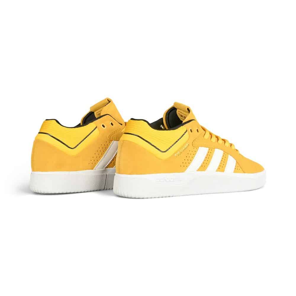 Adidas Tyshawn Skate Shoes - Bold Gold/White/Gold Metallic