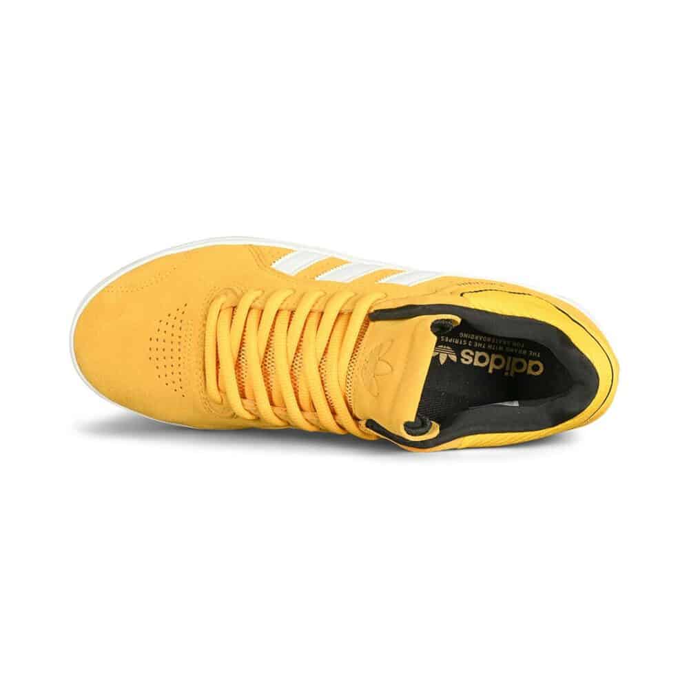 Adidas Tyshawn Skate Shoes - Bold Gold/White/Gold Metallic