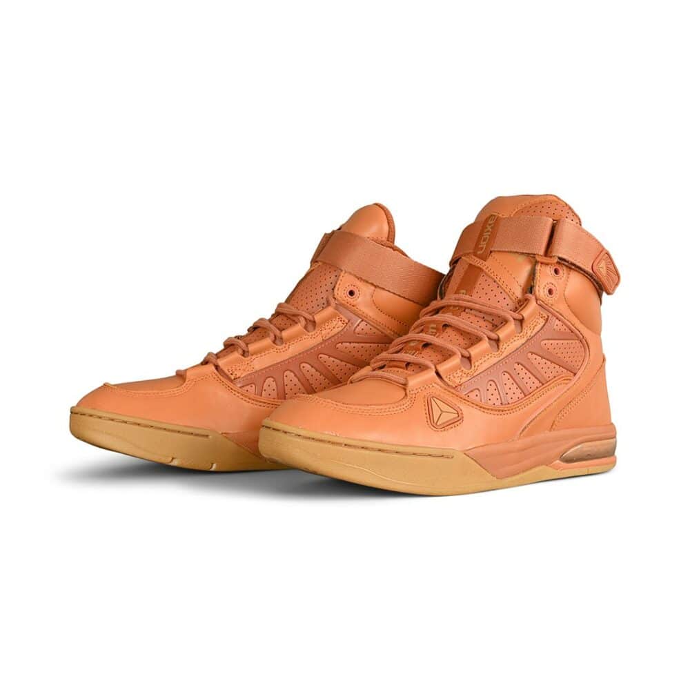 Axion Complex High-Top Skate Shoes - Caramel/Gum