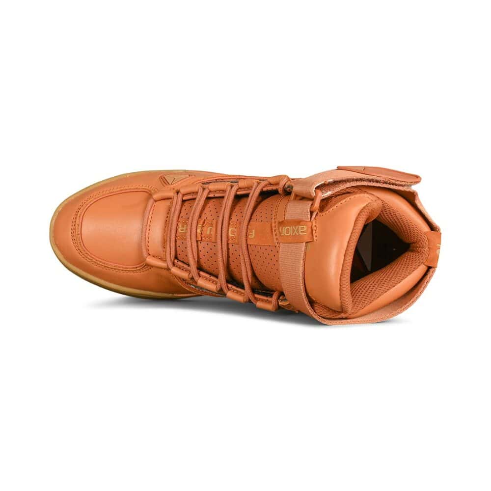 Axion Complex High-Top Skate Shoes - Caramel/Gum