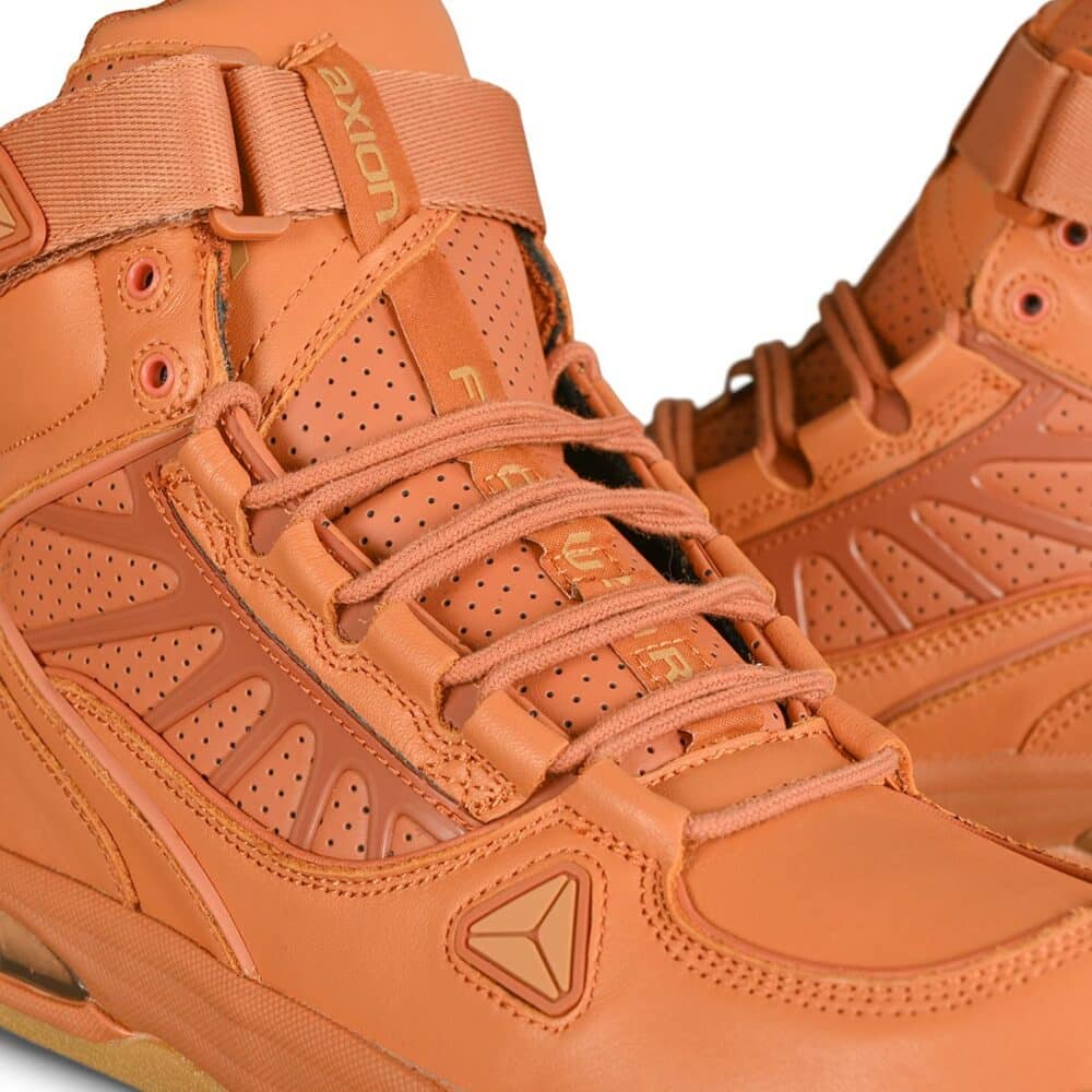 Axion Complex High-Top Skate Shoes - Caramel/Gum