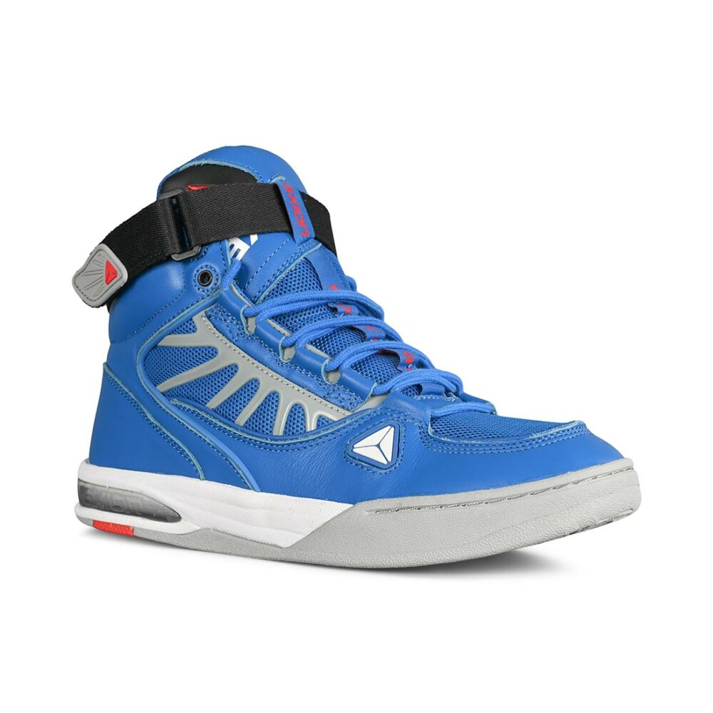 Axion Complex High-Top Skate Shoes - True Blue/Grey