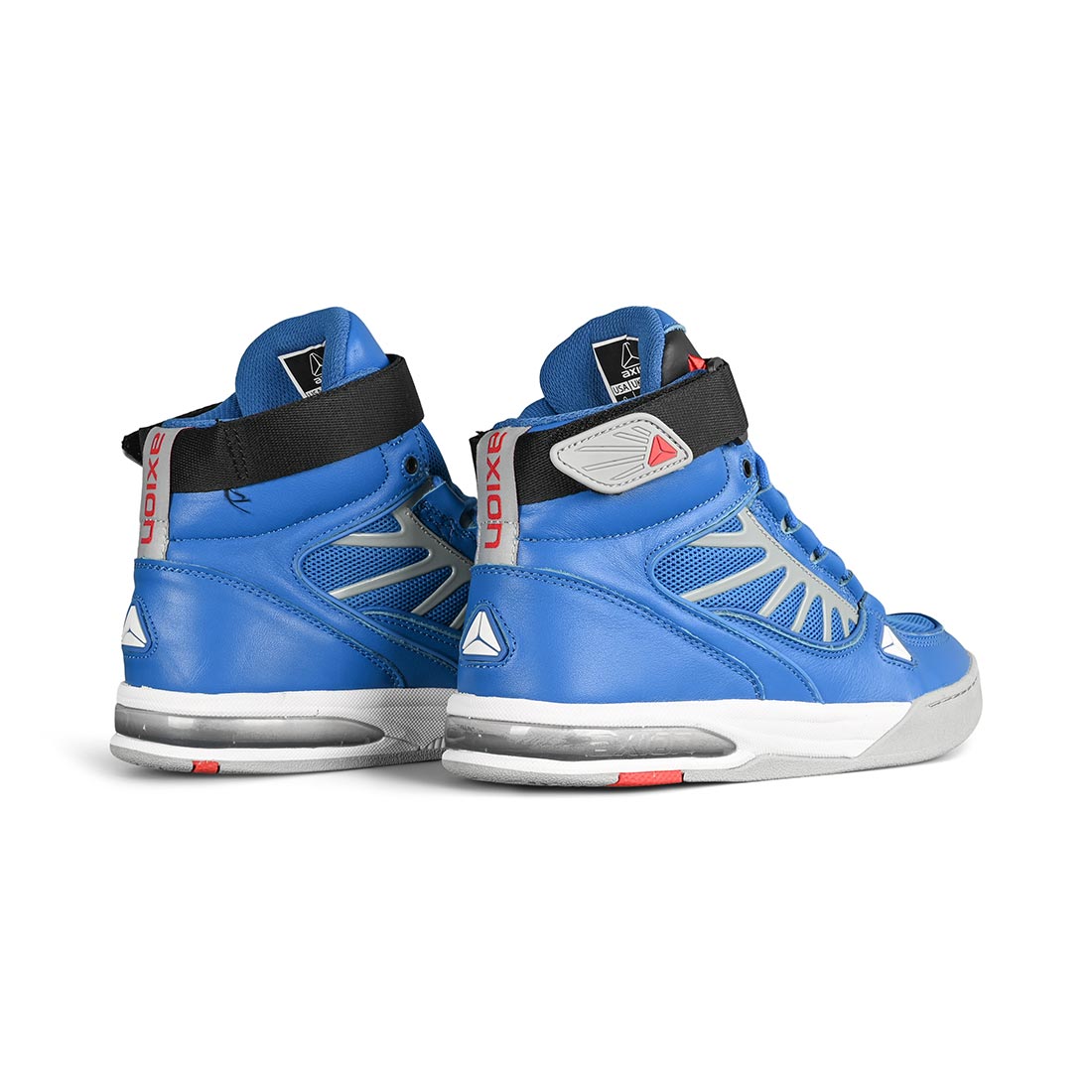 Axion Complex High-Top Skate Shoes - True Blue/Grey