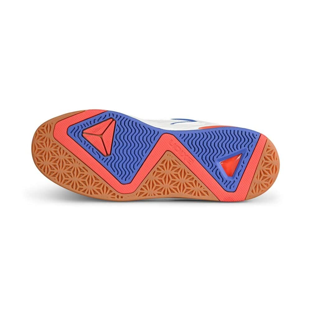 Axion Complex Low Skate Shoes - White/Red/Blue