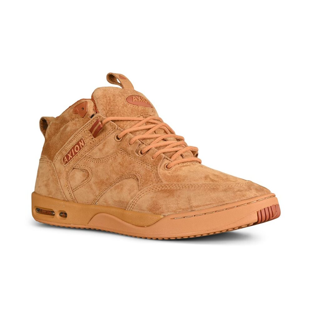 Axion Genesis Mid Skate Shoes - Caramel/Gum