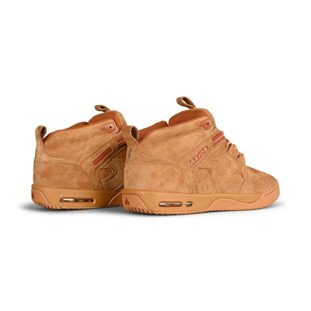 Axion Genesis Mid Skate Shoes - Caramel/Gum