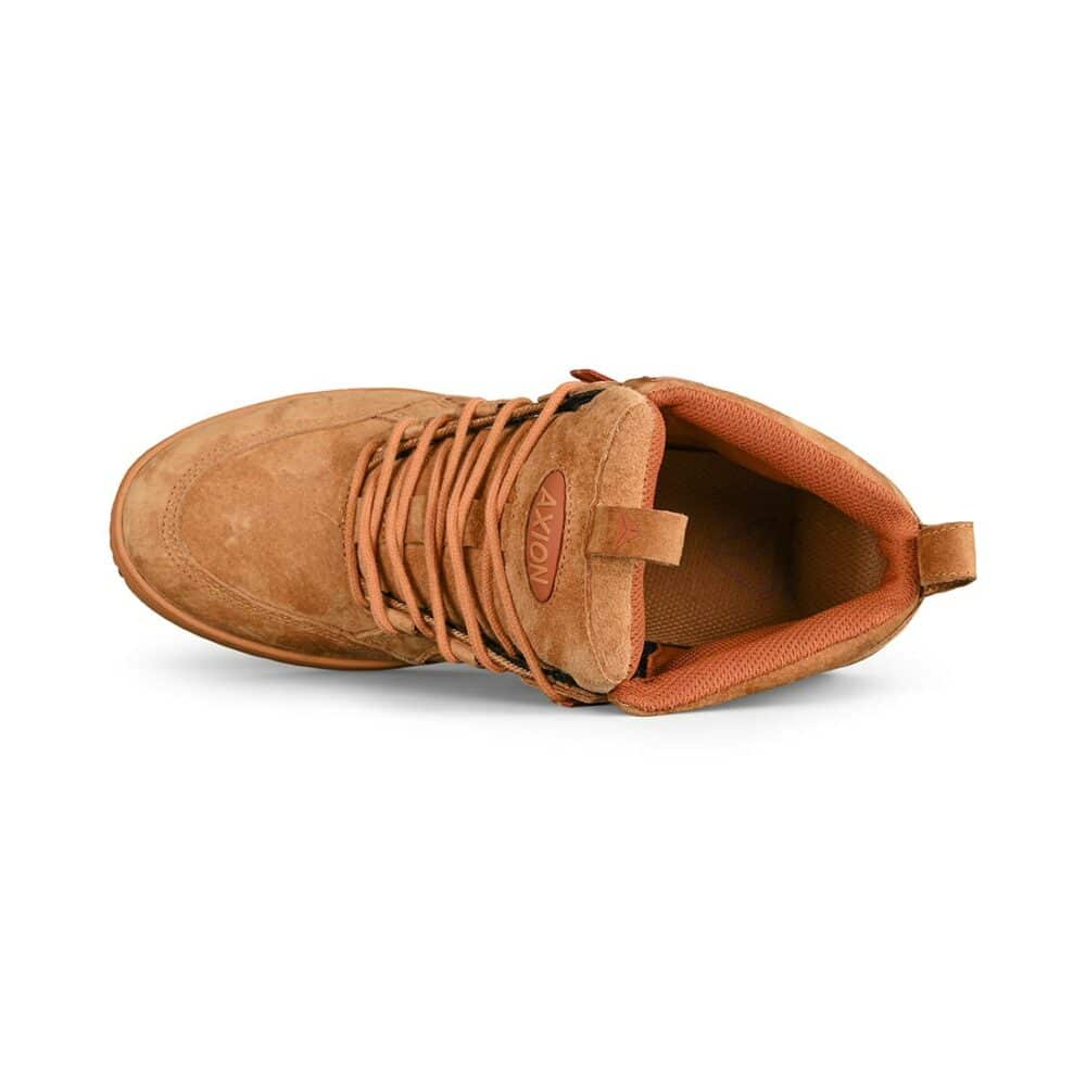 Axion Genesis Mid Skate Shoes - Caramel/Gum