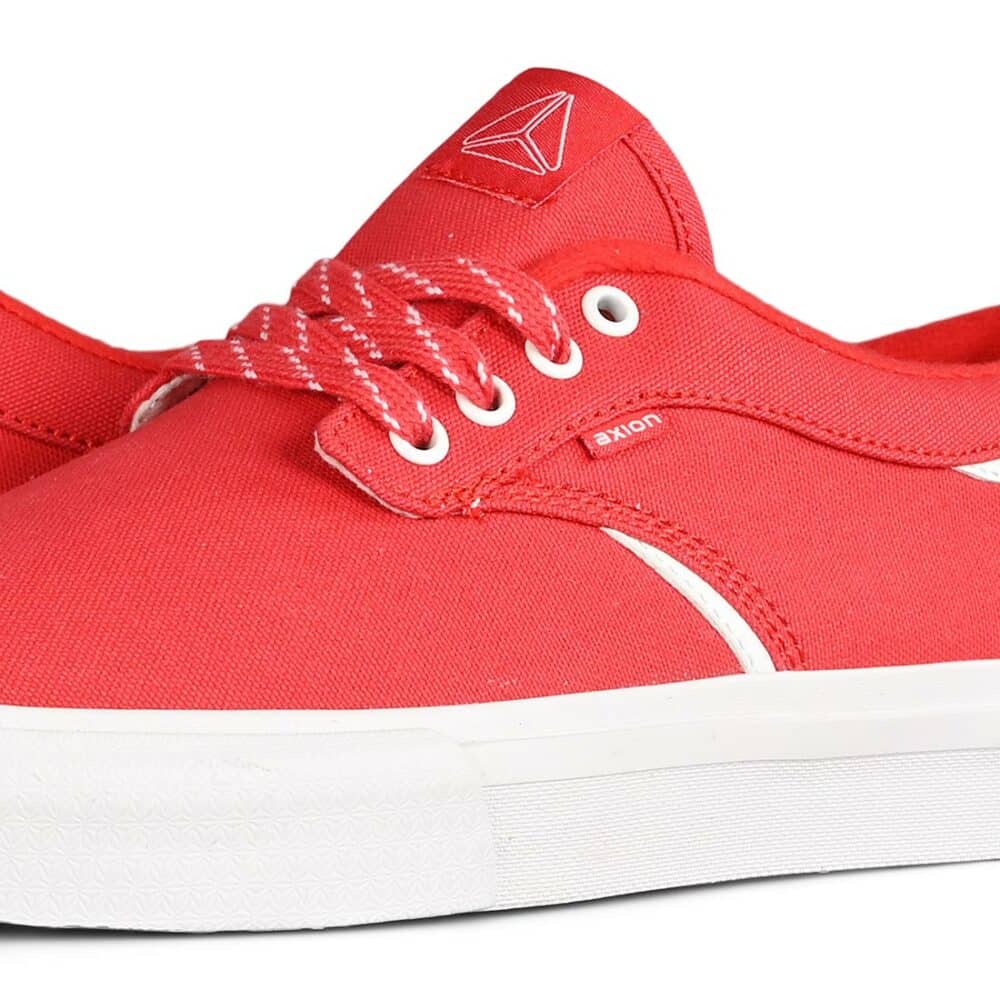 Axion Hampton Skate Shoes - Red/White - Supereight