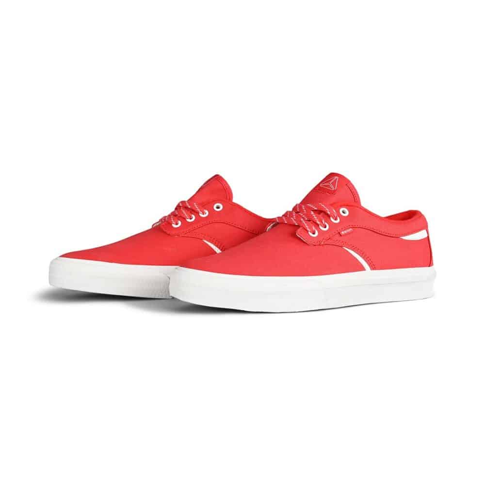 Axion Hampton Skate Shoes - Red/White