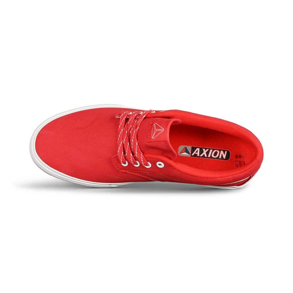 Axion Hampton Skate Shoes - Red/White - Supereight