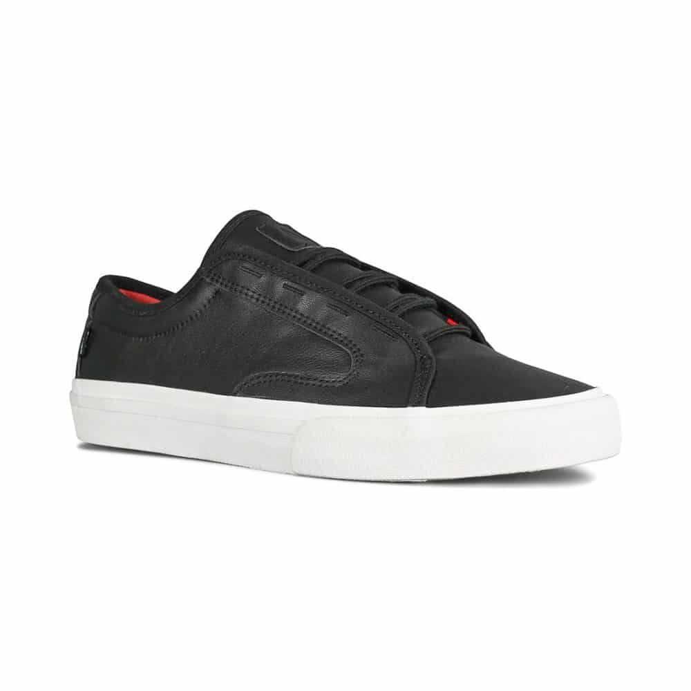 Axion Lowphy Skate Shoes - Black/White/Red Ice