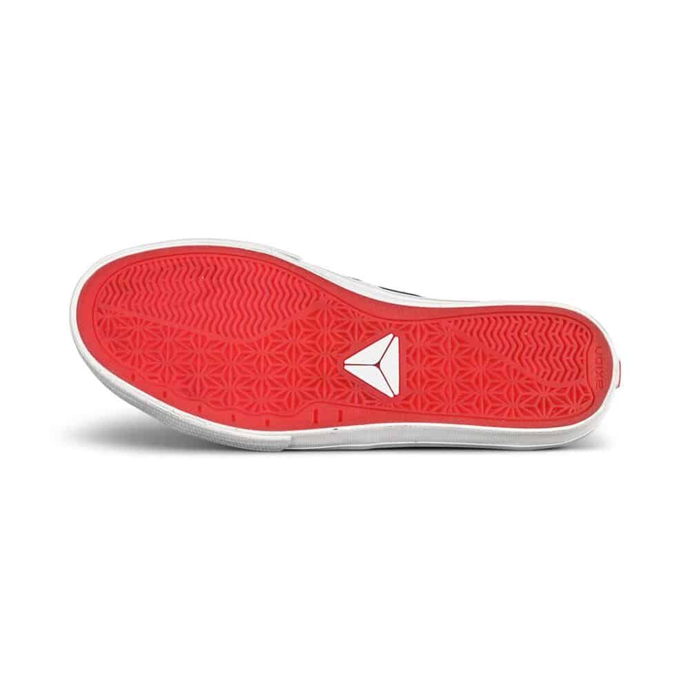 Axion Lowphy Skate Shoes - Black/White/Red Ice