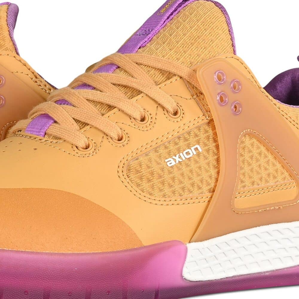 Axion Majik Skate Shoes - Khaki/Purple Ice