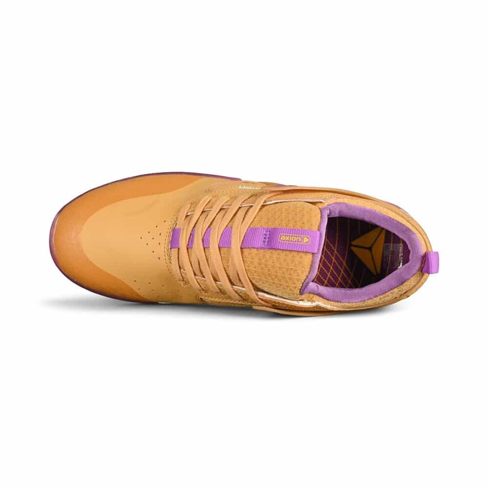 Axion Majik Skate Shoes - Khaki/Purple Ice