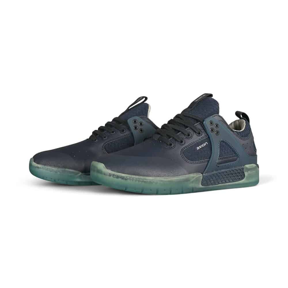 Axion Majik Skate Shoes - Navy/Ice