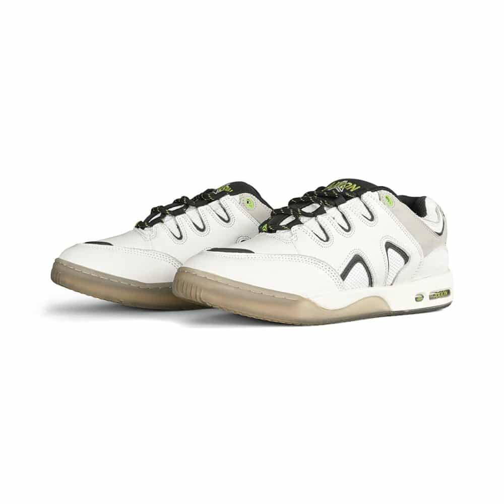 Axion Official Skate Shoes - White/Neon/Ice