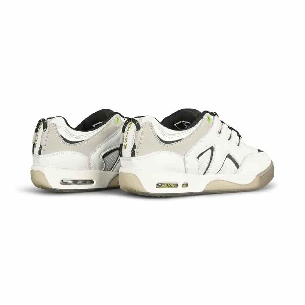 Axion Official Skate Shoes - White/Neon/Ice