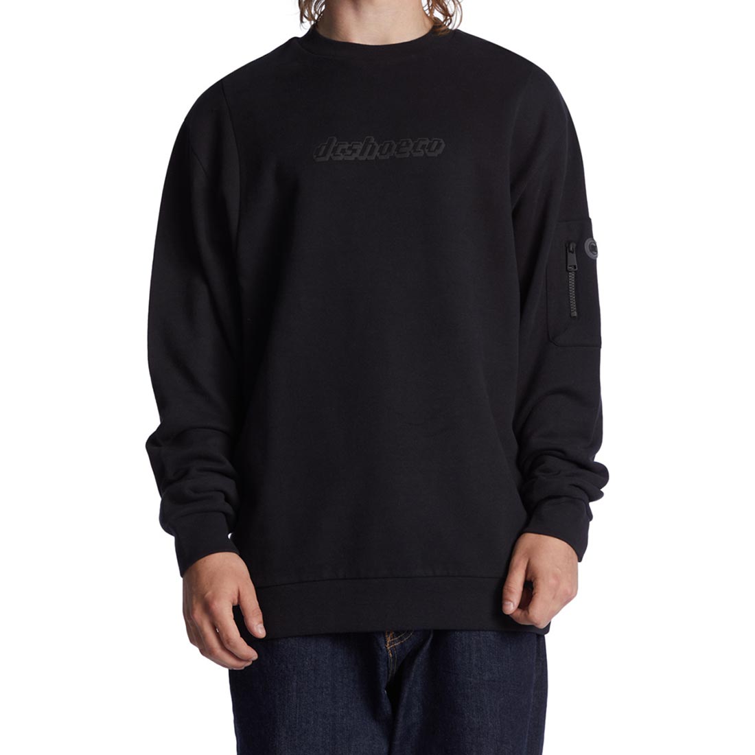 DC Arena Crew Neck Sweatshirt - Black - Supereight