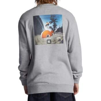 DC Jaakko Pullover Crew - Heather Grey