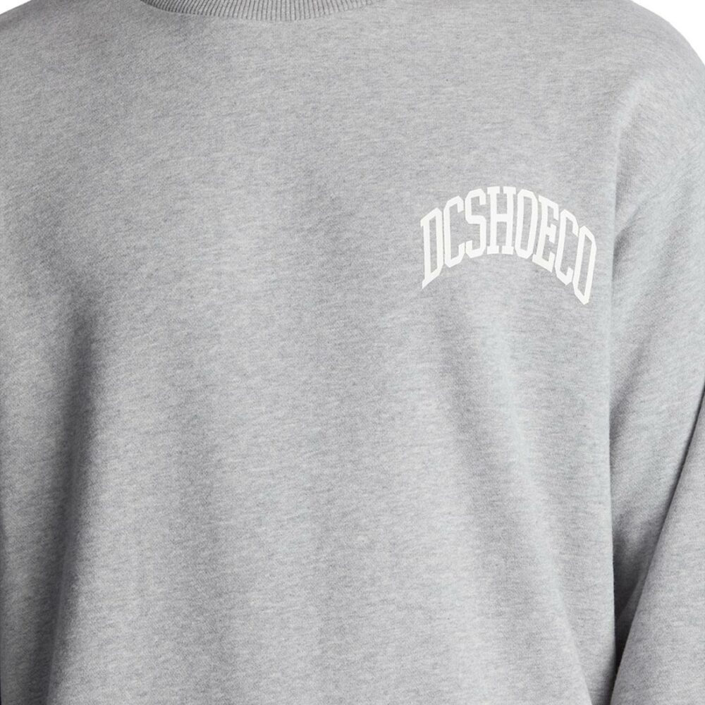 DC Jaakko Pullover Crew - Heather Grey