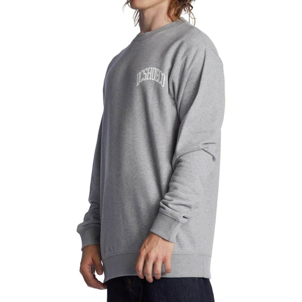 DC Jaakko Pullover Crew - Heather Grey