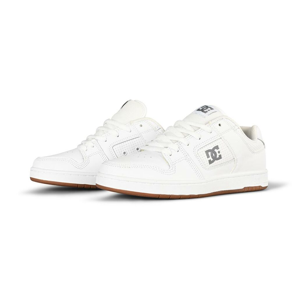 DC Manteca 4 Skate Shoes White/Battleship/White