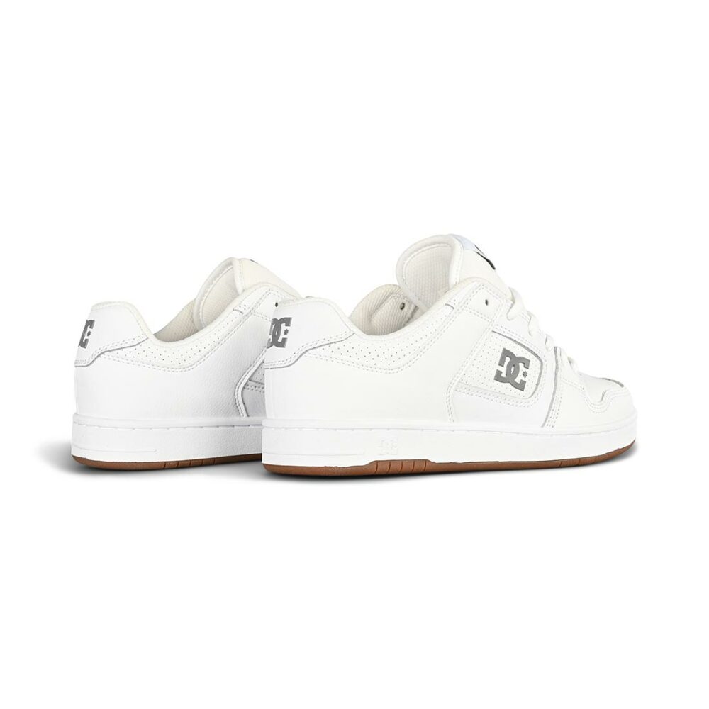 DC Manteca 4 Skate Shoes - White/Battleship/White