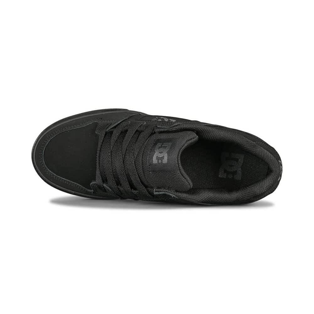 DC Pure (Youth) Skate Shoes - Black/Pirate Black