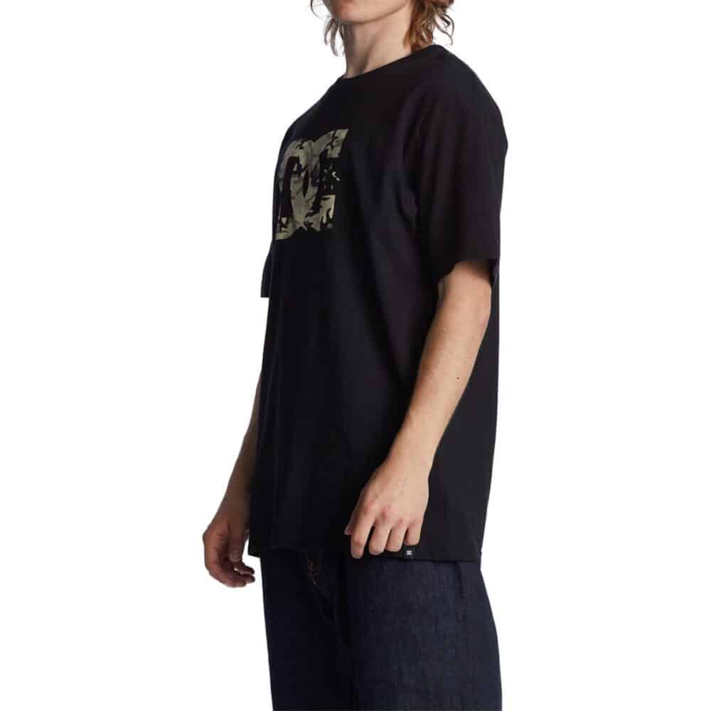 DC Star Fill S/S T-Shirt - Black/Stone Camo