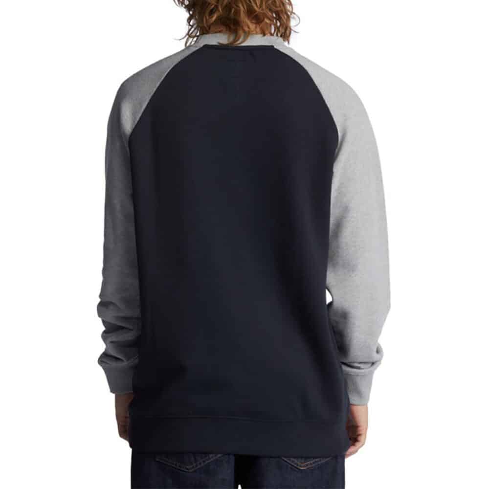 DC Star Pilot Pullover Crew - Black/Grey Heather (SP23)
