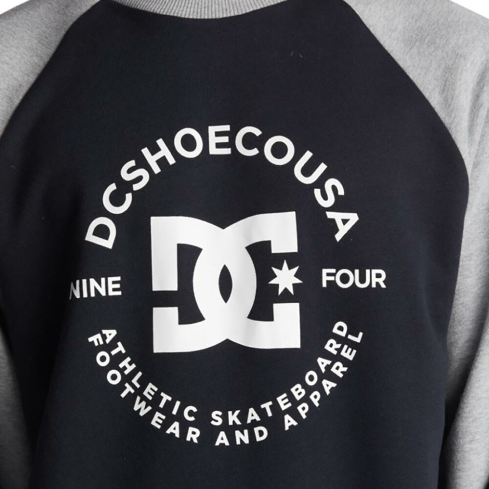 DC Star Pilot Pullover Crew - Black/Grey Heather (SP23)