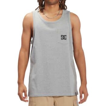 DC Star Pocket Vest - Heather Grey