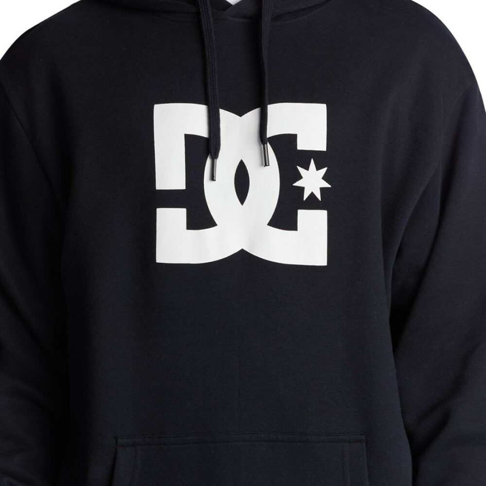DC Star Pullover Hoodie - Black (SP25)