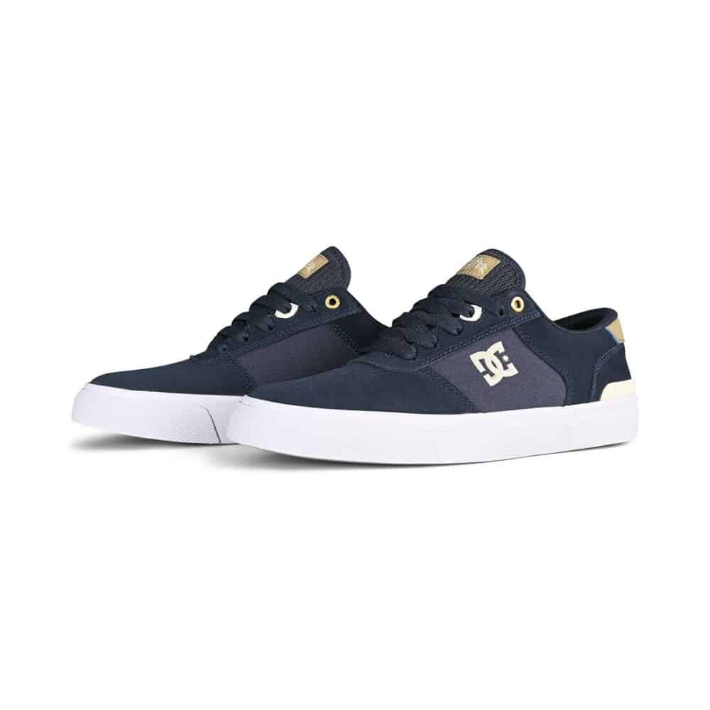 DC Teknic S Wes Skate Shoes - DC Navy/White