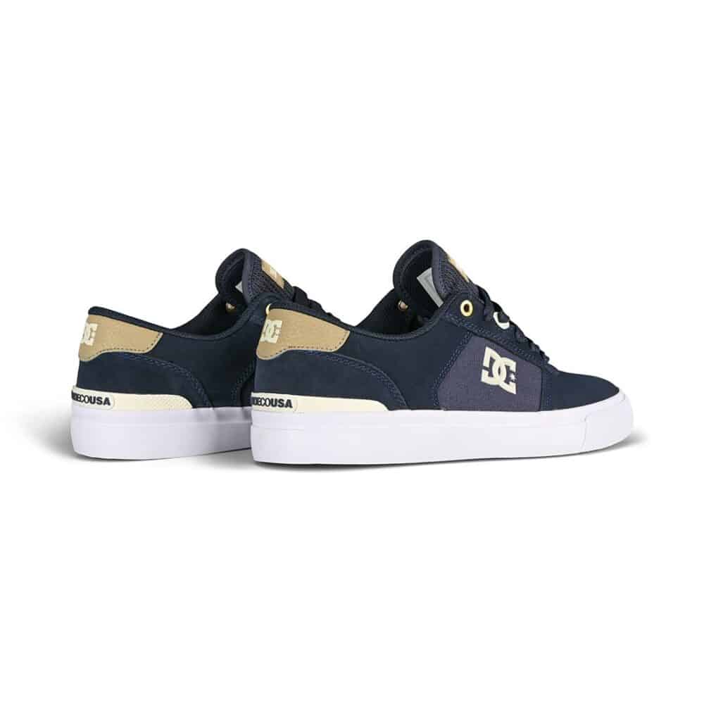 DC Teknic S Wes Skate Shoes - DC Navy/White