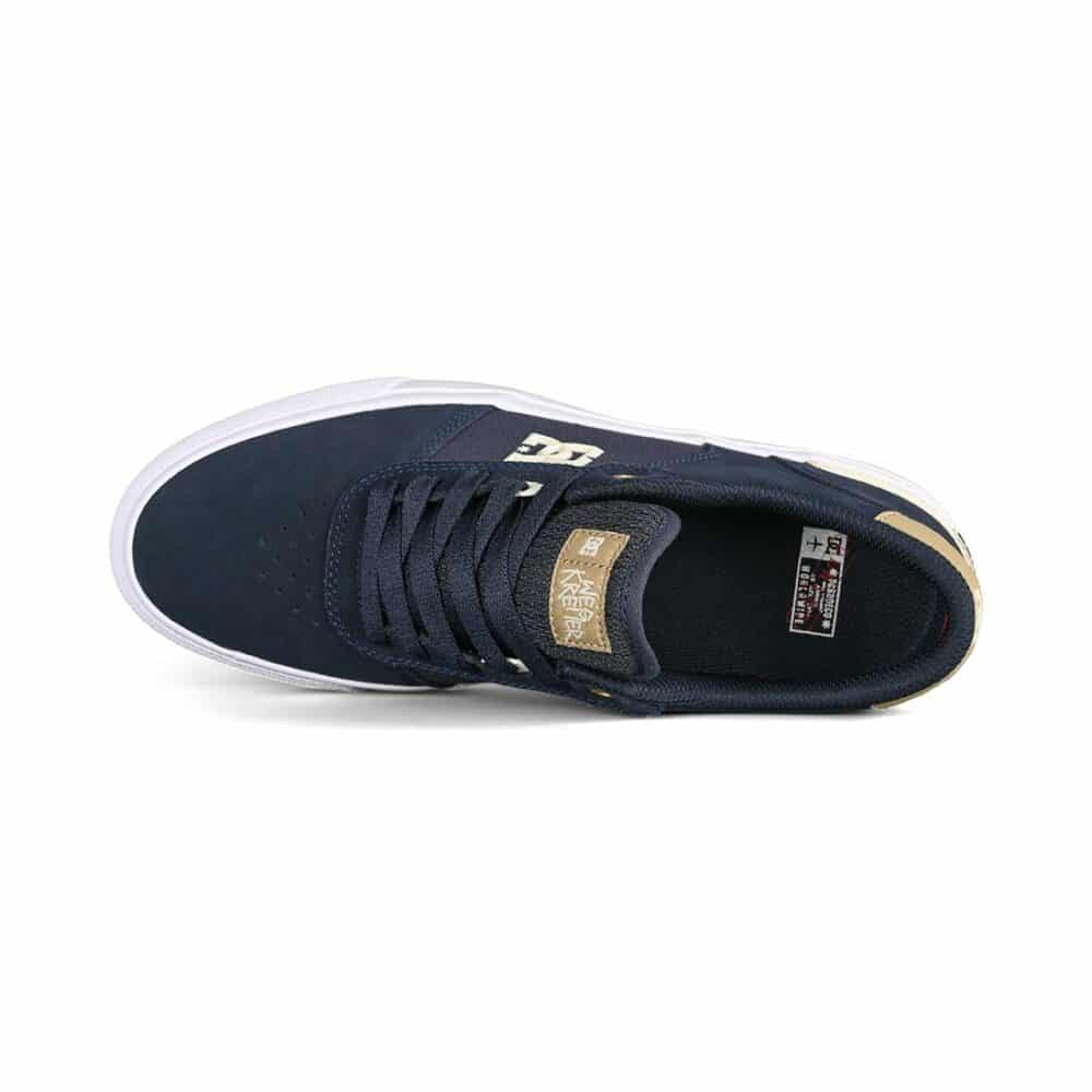 DC Teknic S Wes Skate Shoes - DC Navy/White