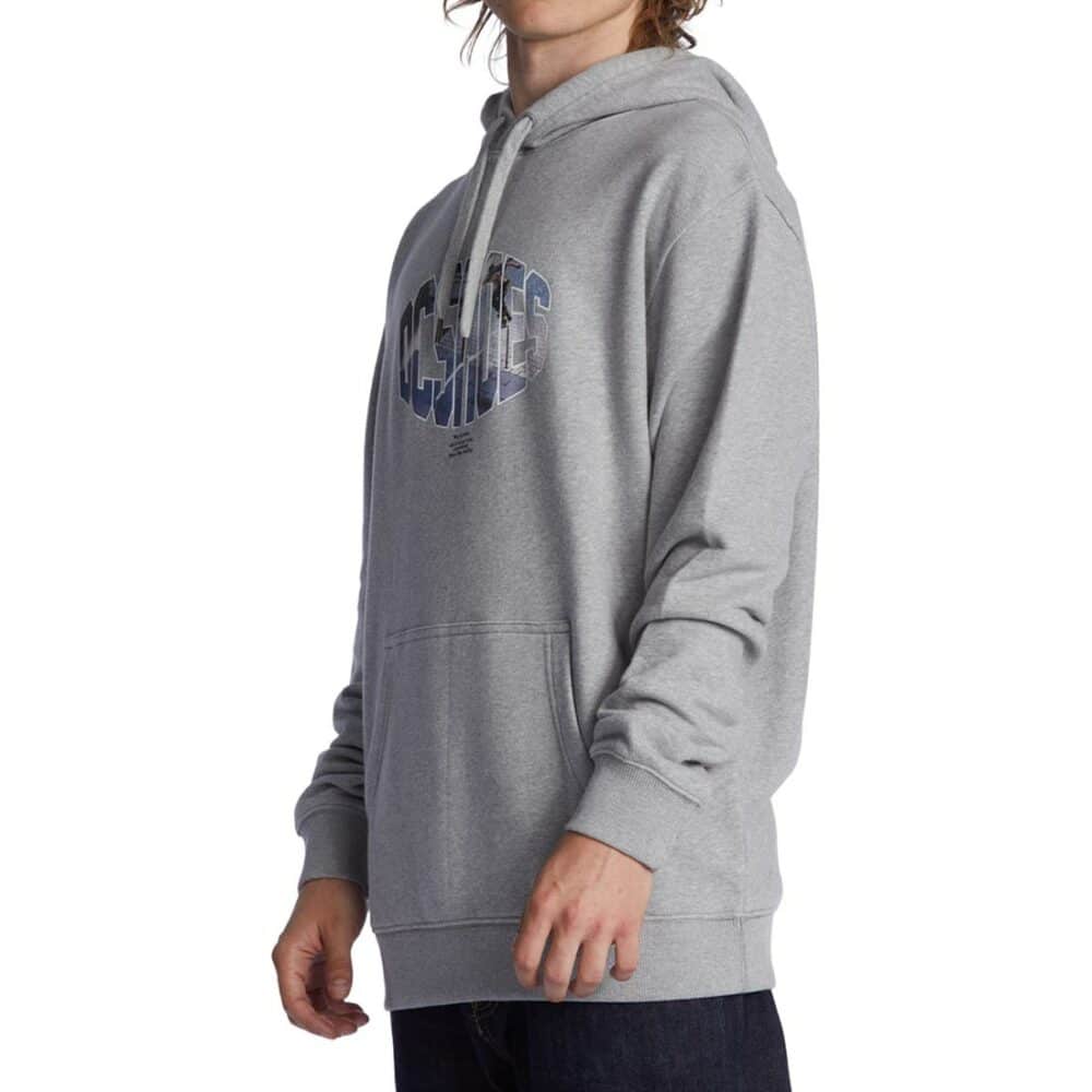 DC Wes Pullover Hoodie - Heather Grey