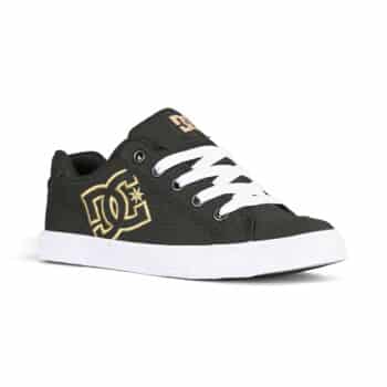 DC Women's Chelsea Skate Shoes - Black/Gold
