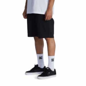 DC Worker Relaxed Chino Shorts - Black