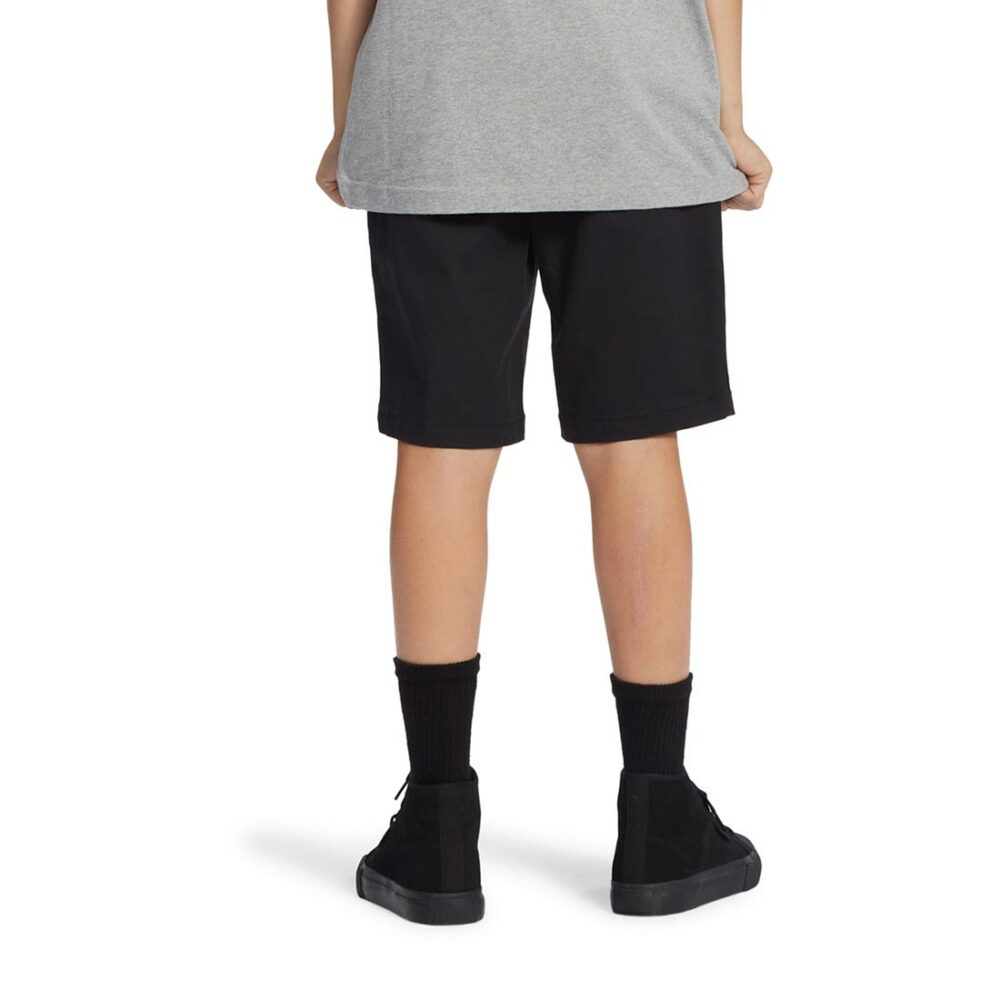 DC Worker Relaxed (Youth) Chino Shorts - Black