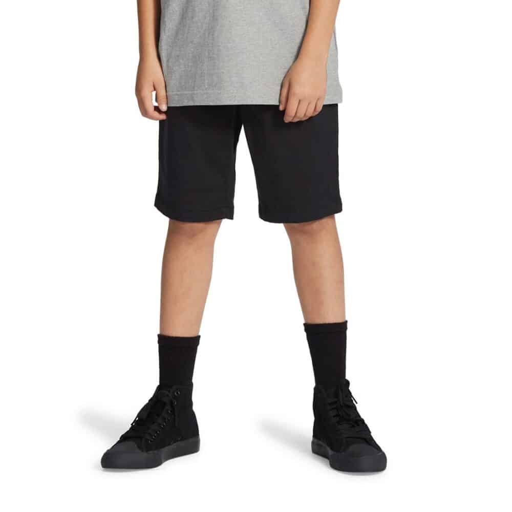 DC Worker Relaxed (Youth) Chino Shorts - Black