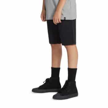 DC Worker Relaxed (Youth) Chino Shorts - Black