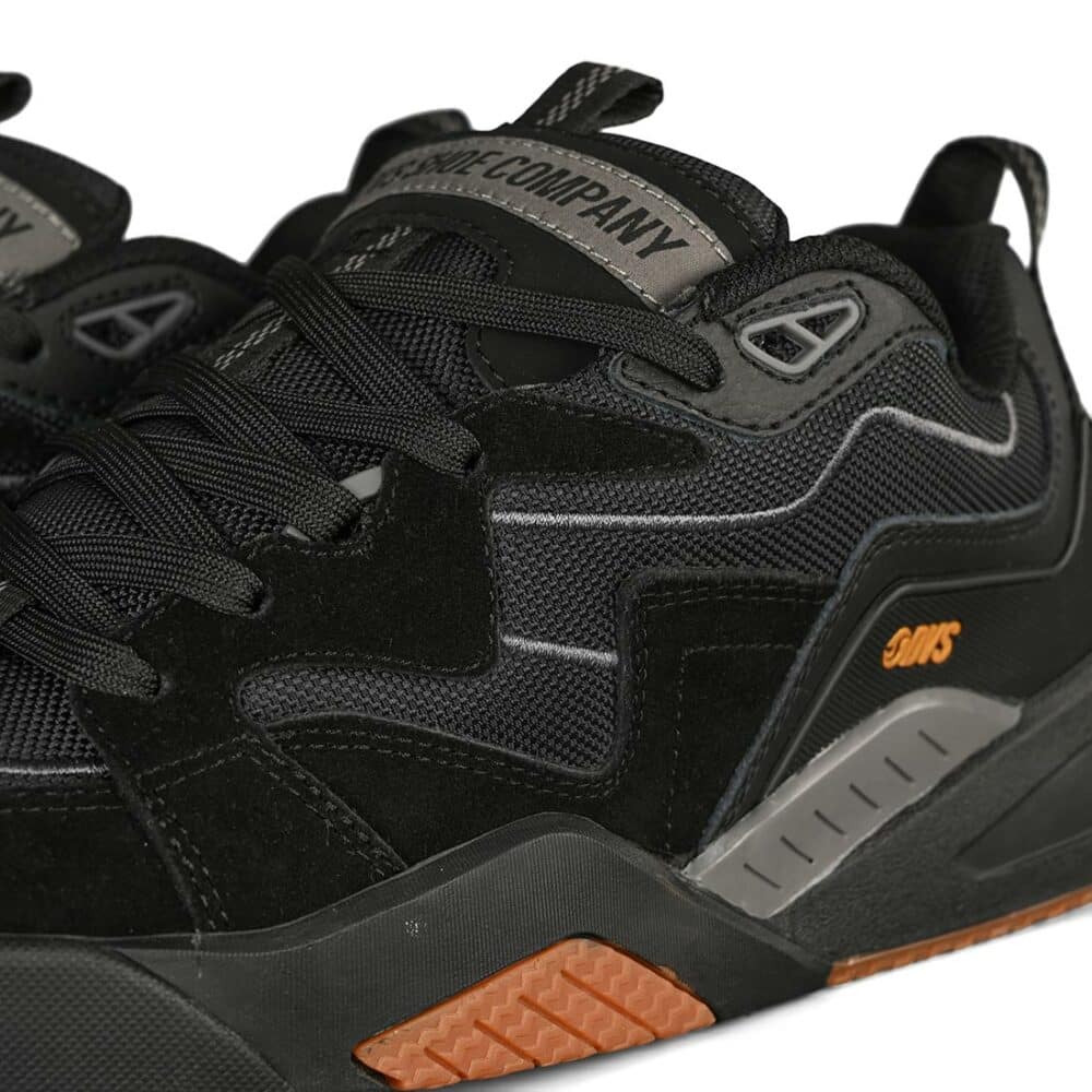 DVS Devious Skate Shoes - Black/Charcoal/Gum