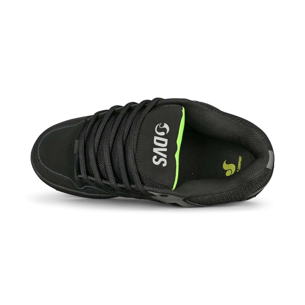 DVS Enduro 125 Skate Shoes - Black/Charcoal/Lime
